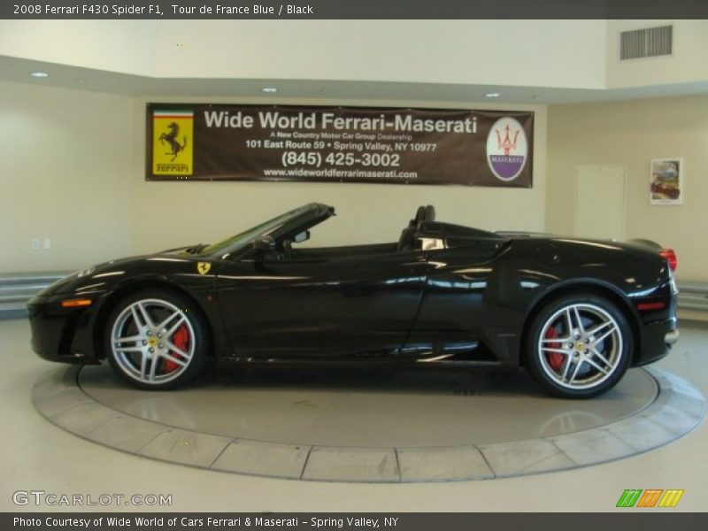 Tour de France Blue / Black 2008 Ferrari F430 Spider F1
