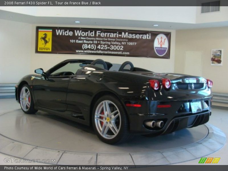 Tour de France Blue / Black 2008 Ferrari F430 Spider F1