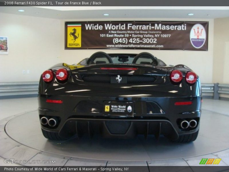 Tour de France Blue / Black 2008 Ferrari F430 Spider F1