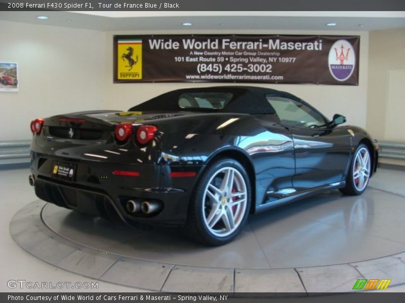 Tour de France Blue / Black 2008 Ferrari F430 Spider F1