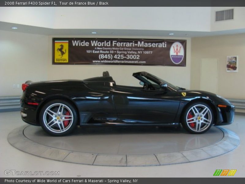 Tour de France Blue / Black 2008 Ferrari F430 Spider F1