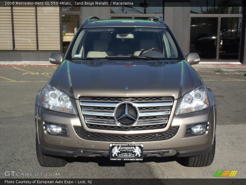 Sand Beige Metallic / Macadamia 2008 Mercedes-Benz GL 550 4Matic