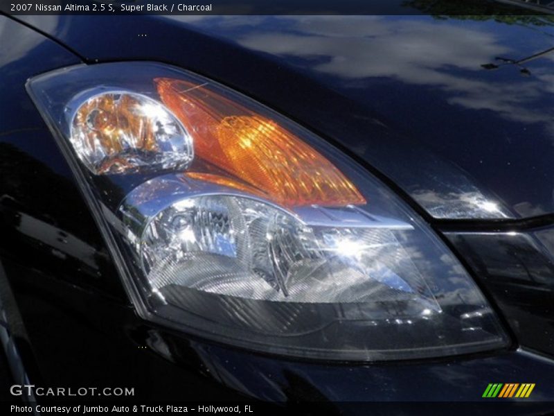 Super Black / Charcoal 2007 Nissan Altima 2.5 S