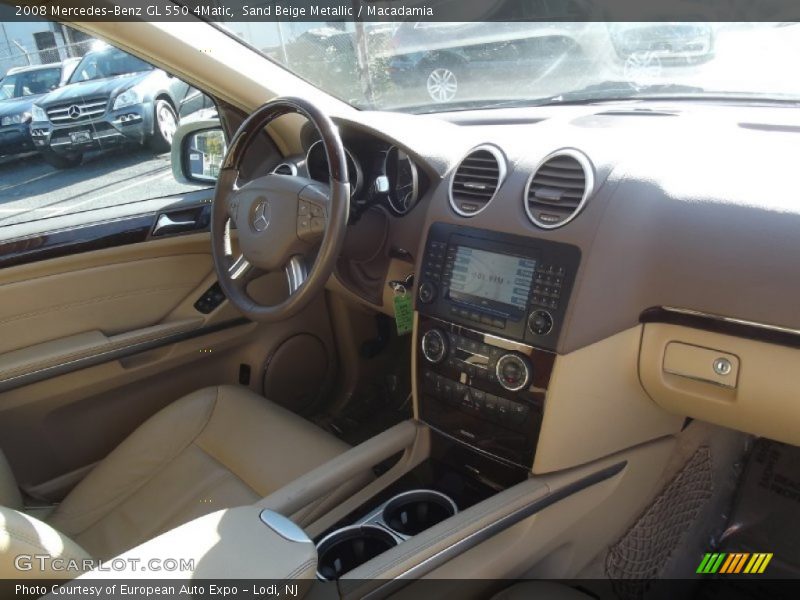 Sand Beige Metallic / Macadamia 2008 Mercedes-Benz GL 550 4Matic