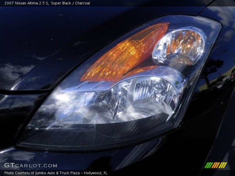 Super Black / Charcoal 2007 Nissan Altima 2.5 S