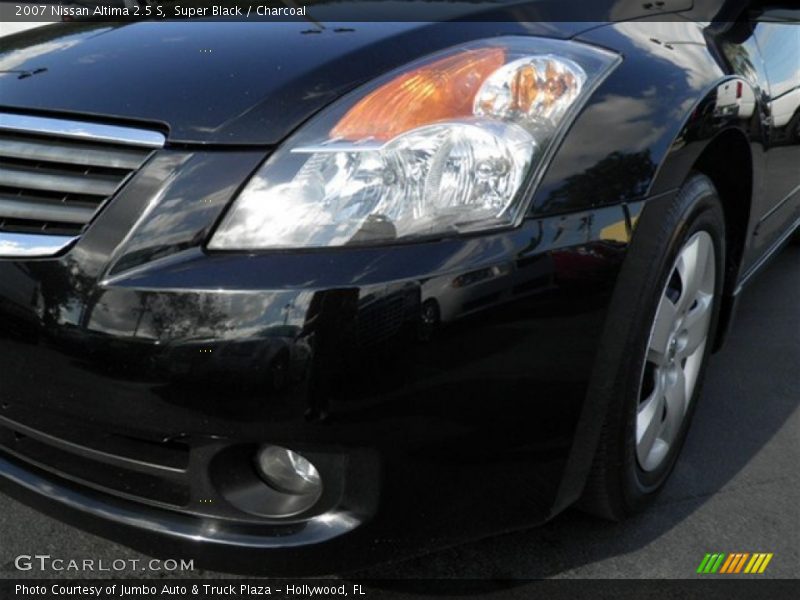 Super Black / Charcoal 2007 Nissan Altima 2.5 S