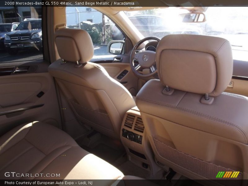Sand Beige Metallic / Macadamia 2008 Mercedes-Benz GL 550 4Matic