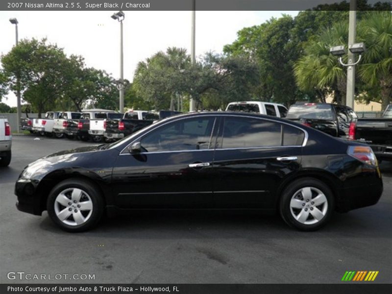 Super Black / Charcoal 2007 Nissan Altima 2.5 S