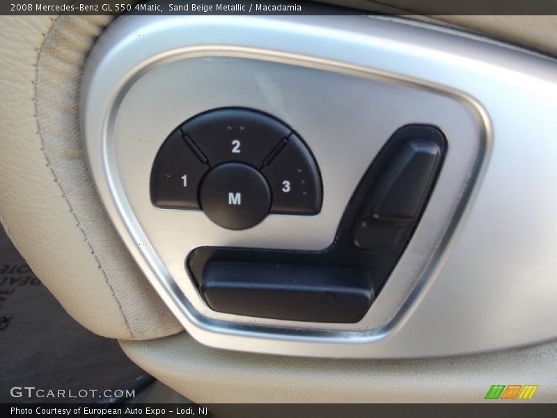 Sand Beige Metallic / Macadamia 2008 Mercedes-Benz GL 550 4Matic