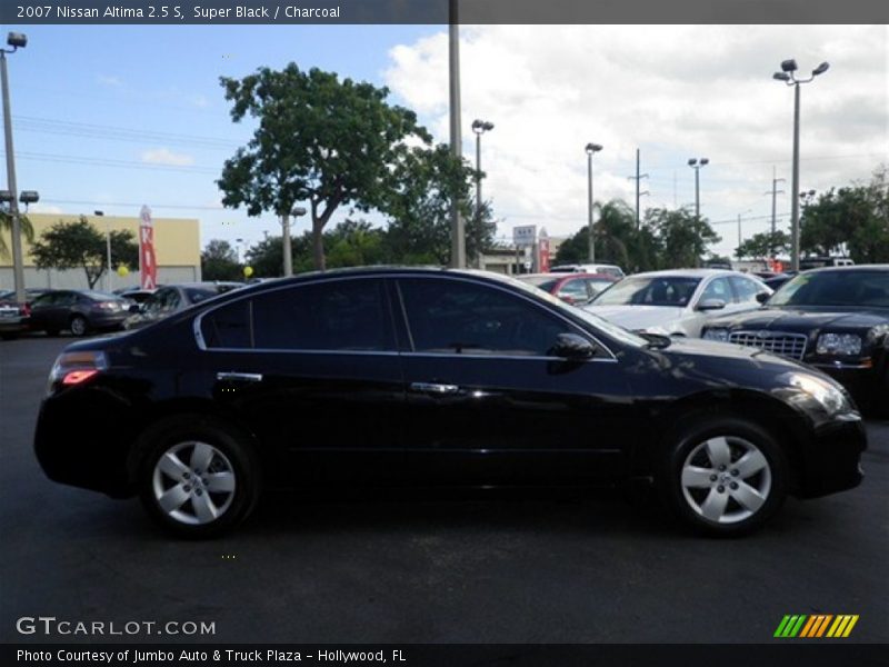 Super Black / Charcoal 2007 Nissan Altima 2.5 S