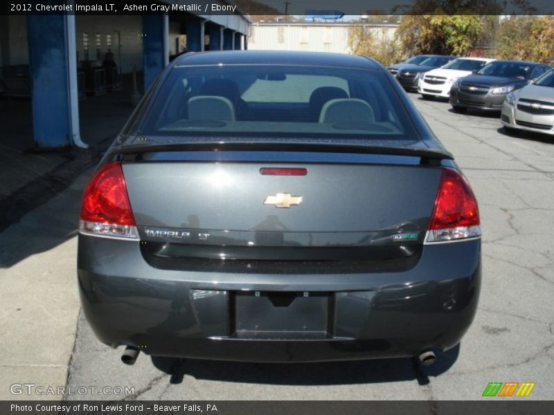 Ashen Gray Metallic / Ebony 2012 Chevrolet Impala LT
