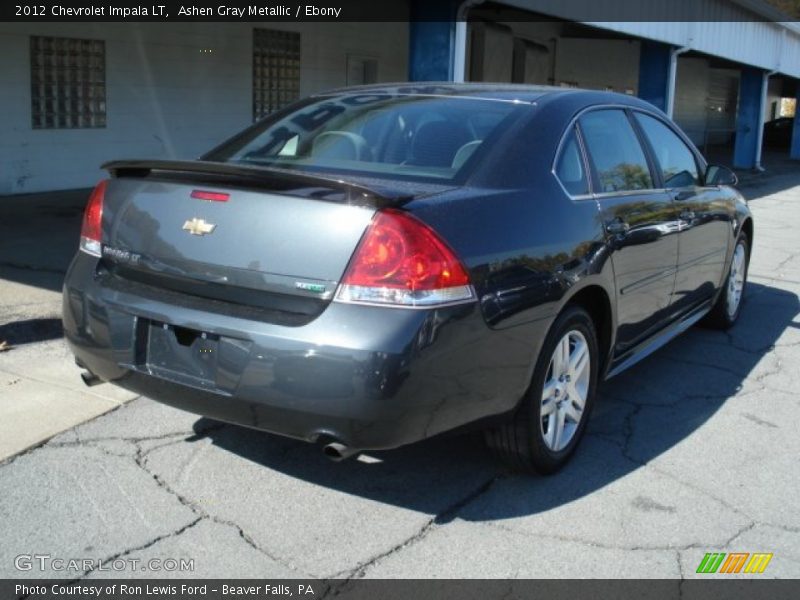 Ashen Gray Metallic / Ebony 2012 Chevrolet Impala LT