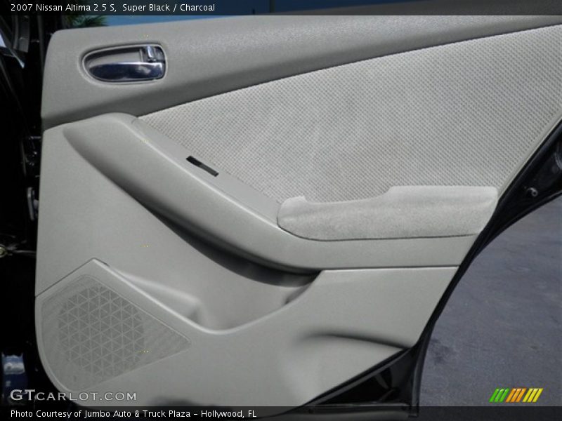 Super Black / Charcoal 2007 Nissan Altima 2.5 S