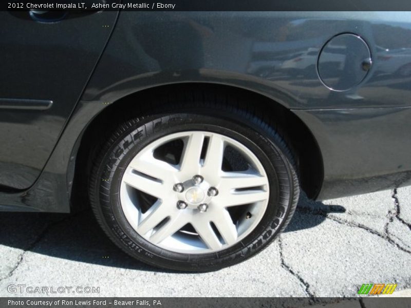 Ashen Gray Metallic / Ebony 2012 Chevrolet Impala LT