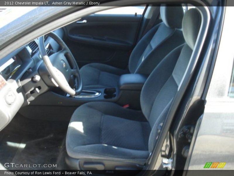 Ashen Gray Metallic / Ebony 2012 Chevrolet Impala LT