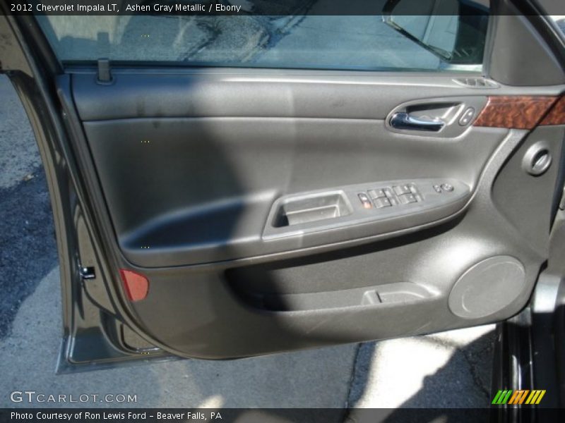 Ashen Gray Metallic / Ebony 2012 Chevrolet Impala LT