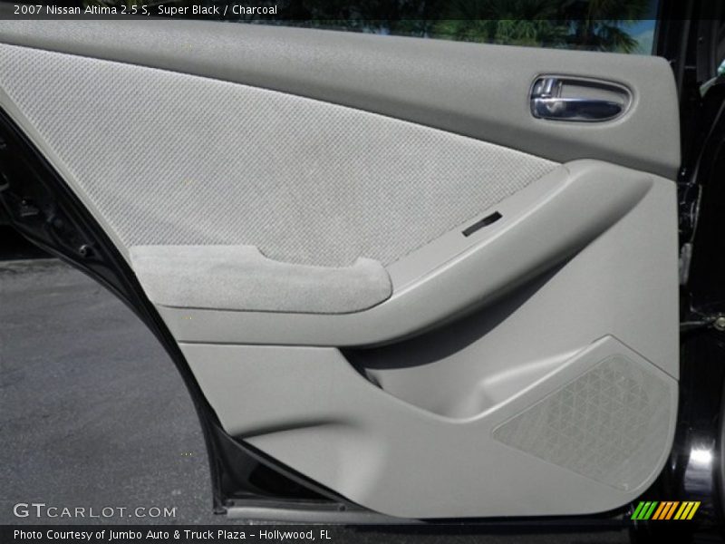 Super Black / Charcoal 2007 Nissan Altima 2.5 S