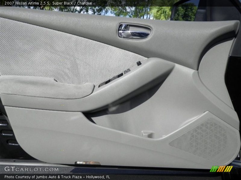 Super Black / Charcoal 2007 Nissan Altima 2.5 S