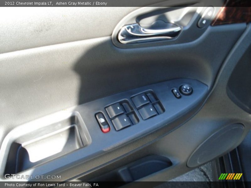 Ashen Gray Metallic / Ebony 2012 Chevrolet Impala LT