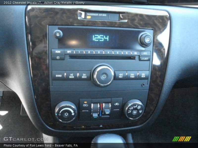 Ashen Gray Metallic / Ebony 2012 Chevrolet Impala LT