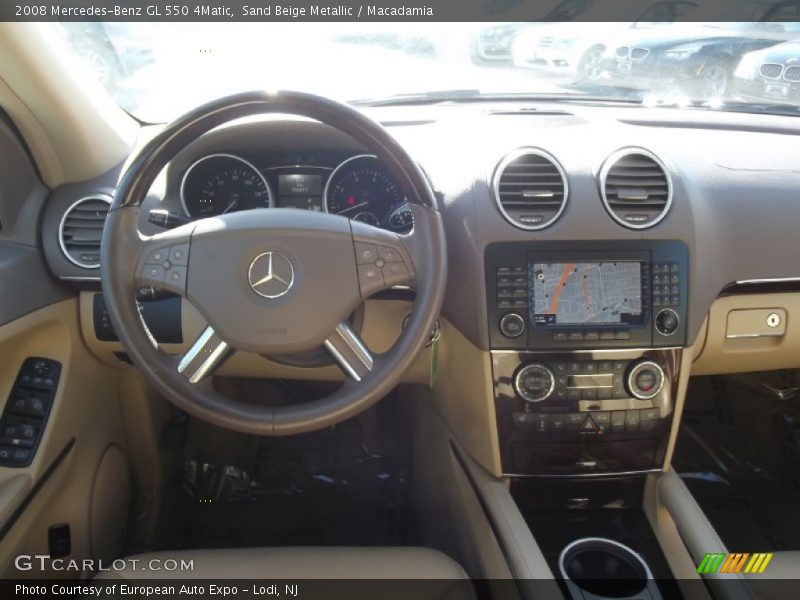 Sand Beige Metallic / Macadamia 2008 Mercedes-Benz GL 550 4Matic