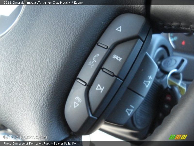 Ashen Gray Metallic / Ebony 2012 Chevrolet Impala LT