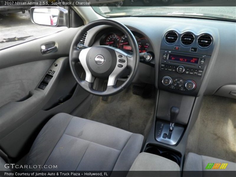 Super Black / Charcoal 2007 Nissan Altima 2.5 S