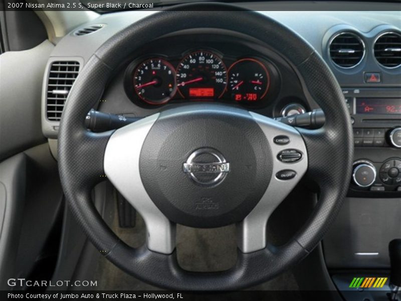 Super Black / Charcoal 2007 Nissan Altima 2.5 S