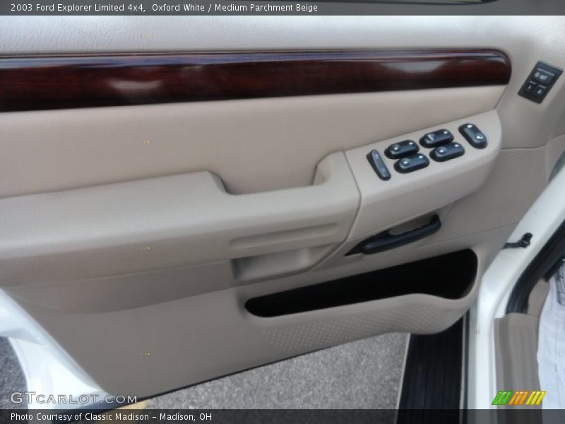 Oxford White / Medium Parchment Beige 2003 Ford Explorer Limited 4x4