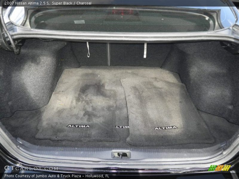 Super Black / Charcoal 2007 Nissan Altima 2.5 S