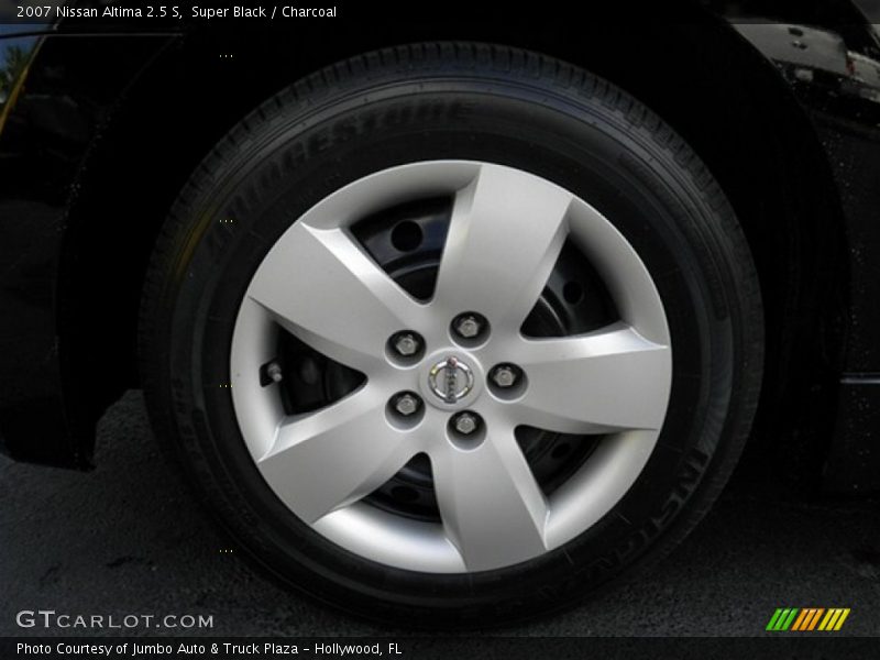 Super Black / Charcoal 2007 Nissan Altima 2.5 S