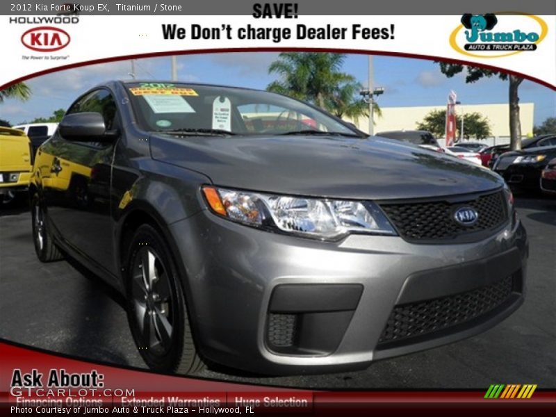 Titanium / Stone 2012 Kia Forte Koup EX