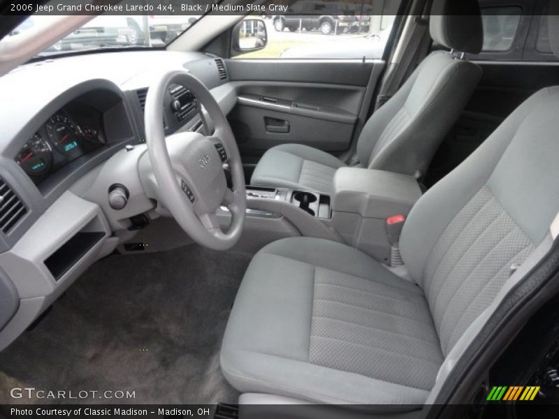 Black / Medium Slate Gray 2006 Jeep Grand Cherokee Laredo 4x4