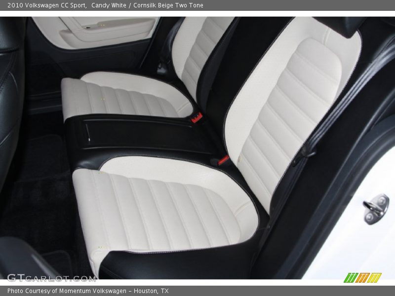 Candy White / Cornsilk Beige Two Tone 2010 Volkswagen CC Sport