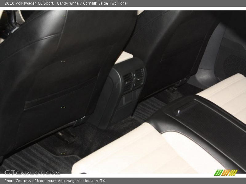 Candy White / Cornsilk Beige Two Tone 2010 Volkswagen CC Sport