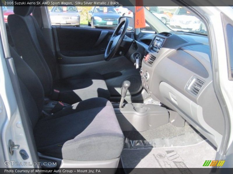 Silky Silver Metallic / Black 2006 Suzuki Aerio SX AWD Sport Wagon