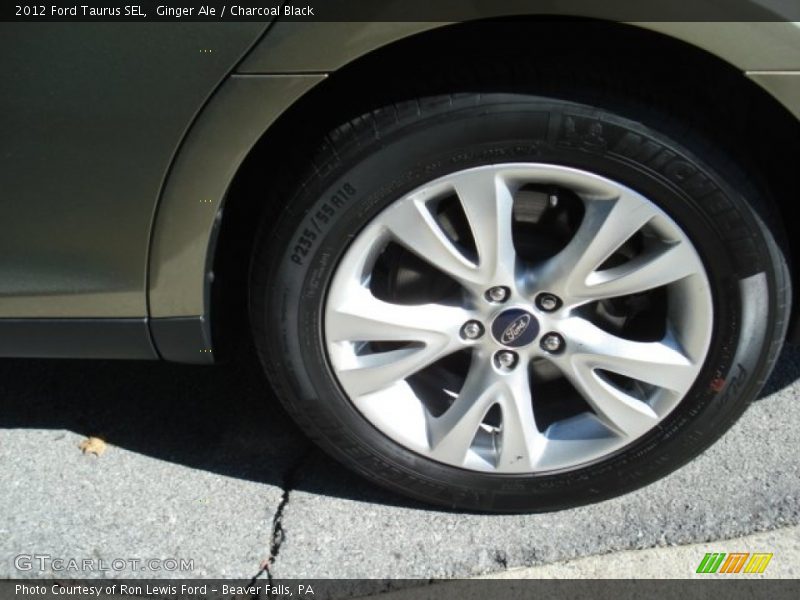 Ginger Ale / Charcoal Black 2012 Ford Taurus SEL