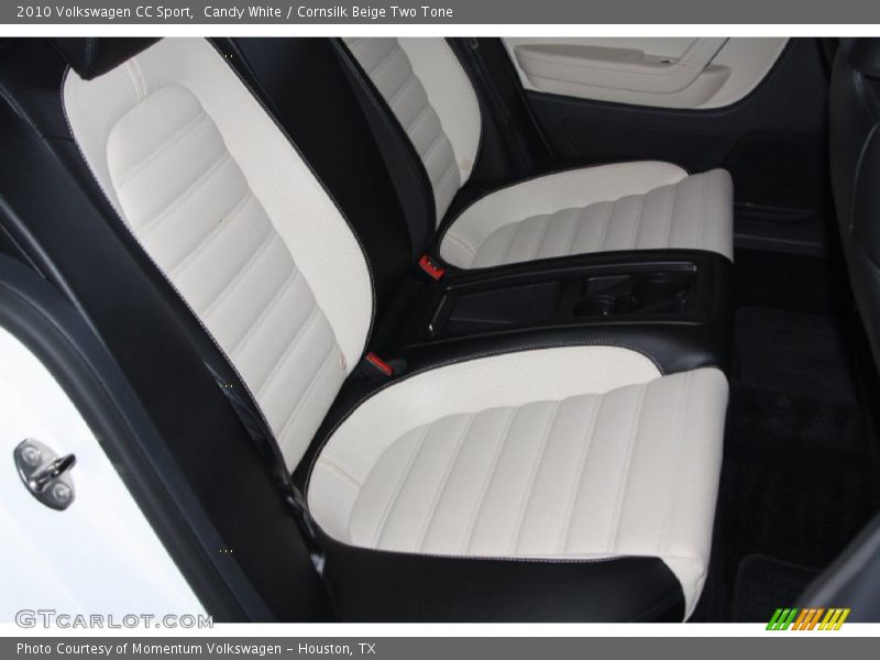 Candy White / Cornsilk Beige Two Tone 2010 Volkswagen CC Sport