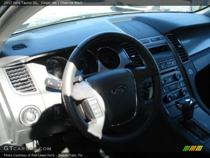 Ginger Ale / Charcoal Black 2012 Ford Taurus SEL