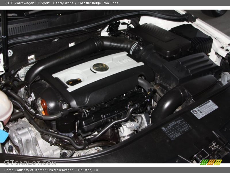 Candy White / Cornsilk Beige Two Tone 2010 Volkswagen CC Sport