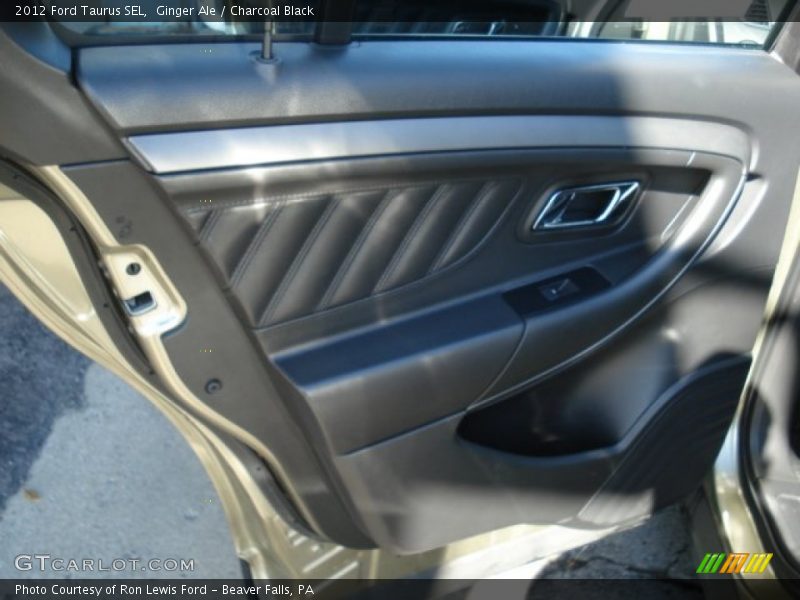 Ginger Ale / Charcoal Black 2012 Ford Taurus SEL