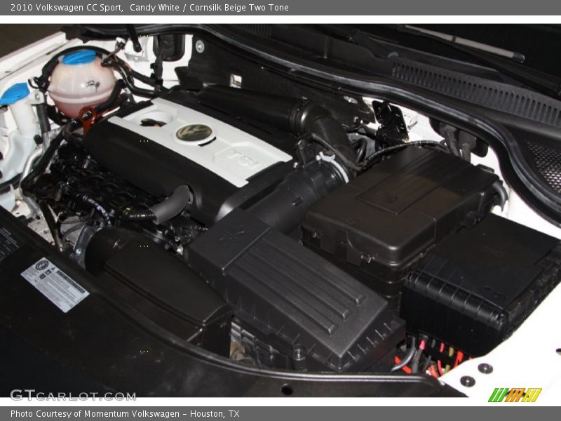 Candy White / Cornsilk Beige Two Tone 2010 Volkswagen CC Sport