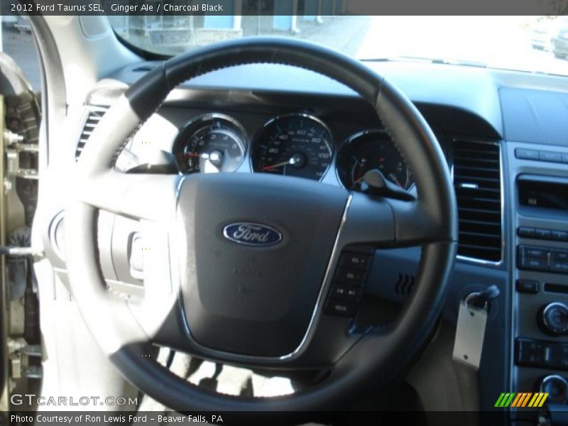 Ginger Ale / Charcoal Black 2012 Ford Taurus SEL