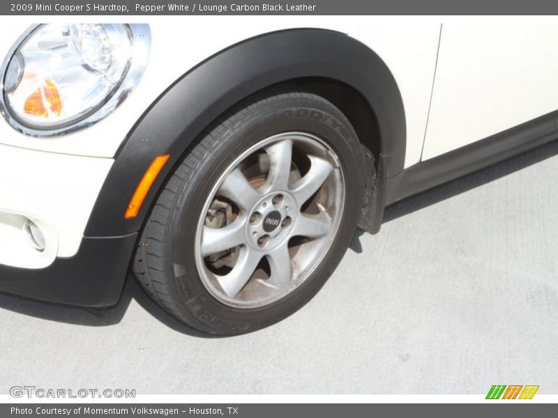 Pepper White / Lounge Carbon Black Leather 2009 Mini Cooper S Hardtop