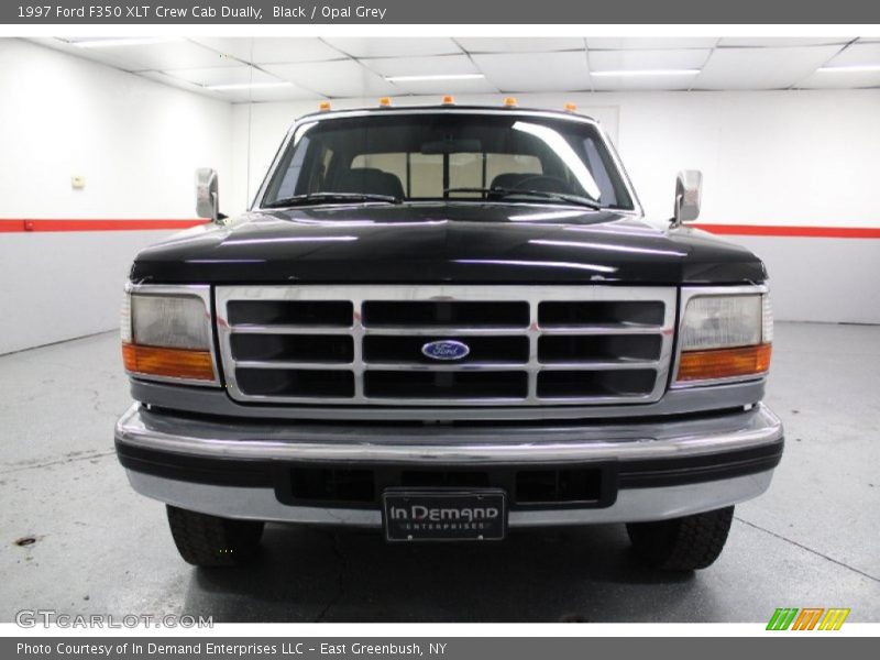 Black / Opal Grey 1997 Ford F350 XLT Crew Cab Dually