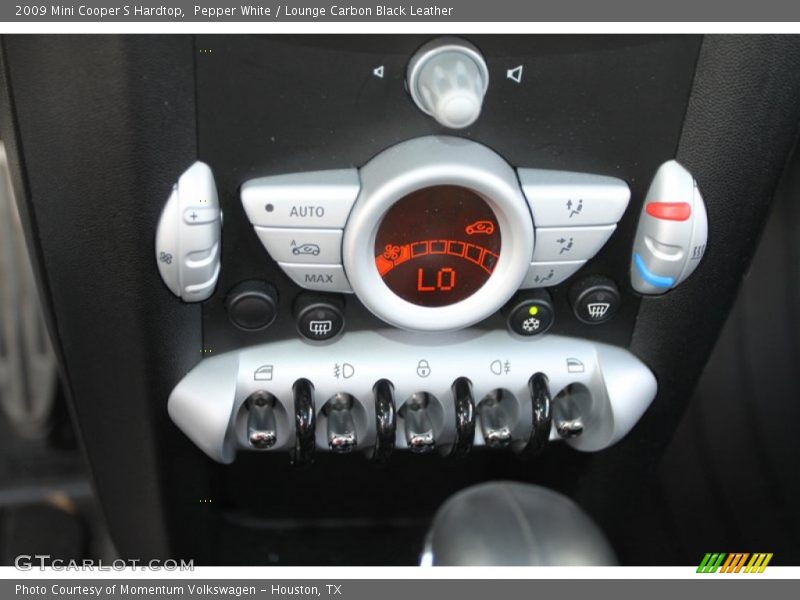 Pepper White / Lounge Carbon Black Leather 2009 Mini Cooper S Hardtop