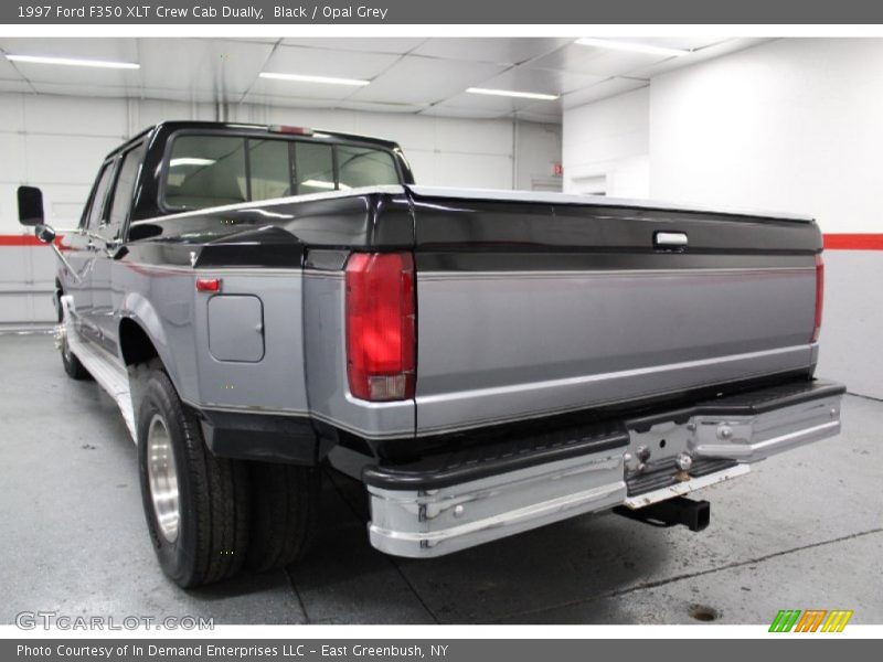 Black / Opal Grey 1997 Ford F350 XLT Crew Cab Dually