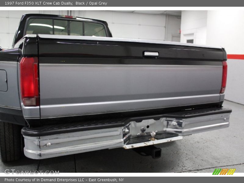 Black / Opal Grey 1997 Ford F350 XLT Crew Cab Dually