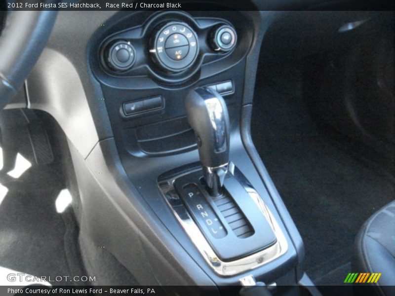  2012 Fiesta SES Hatchback 6 Speed PowerShift Automatic Shifter