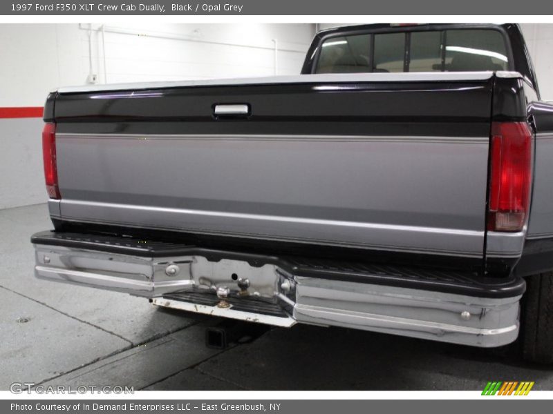 Black / Opal Grey 1997 Ford F350 XLT Crew Cab Dually
